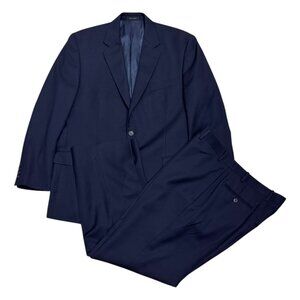 CALVIN KLEIN Pinstripe Luxury Designer Business Formal Blazer & Jacket Suit 36R